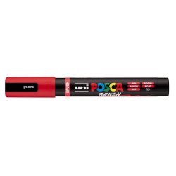 Posca - Brush PC-5BR - Red (401506-40)