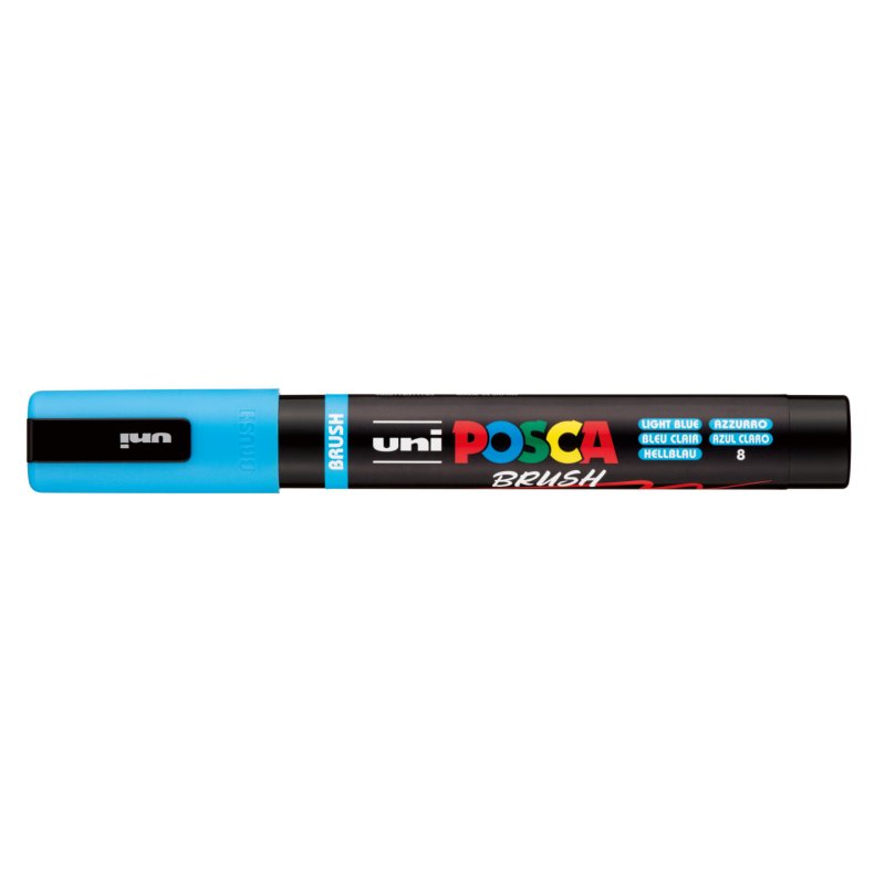 Posca - Brush PC-5BR - Light Blue (401506-57)