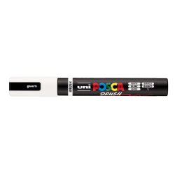 Posca - Brush PC-5BR - Hvid (401506-52)