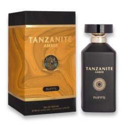 Riiffs Tanzanite Amber Eau De Parfum 100ml Citrus Fresh