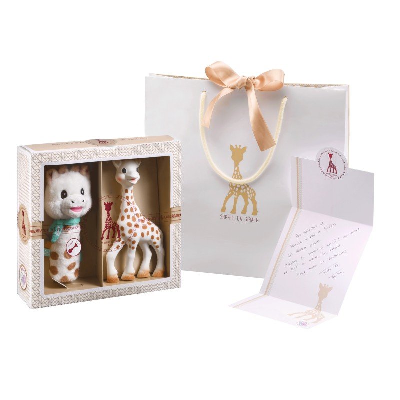 Sophie la girafe 000012 set de cadeaux bébés Garçon/Fille Multicolore