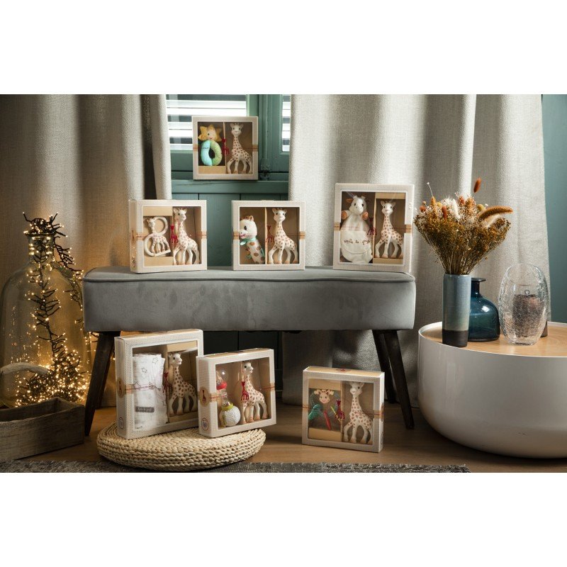 Sophie la girafe 000012 set de cadeaux bébés Garçon/Fille Multicolore