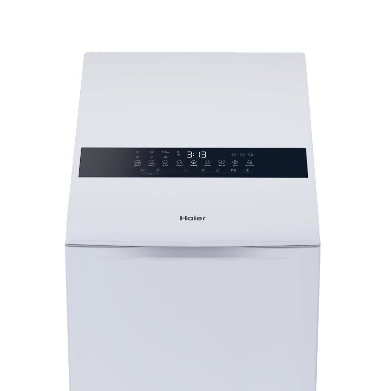 Haier HW90-BPD13386U-S machine à laver Charge par dessus 9 kg 1300 tr/min Blanc