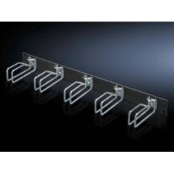 Rittal Rangierpanel 1HE HxT 43x55mm RAL 9005 Stahlbügel