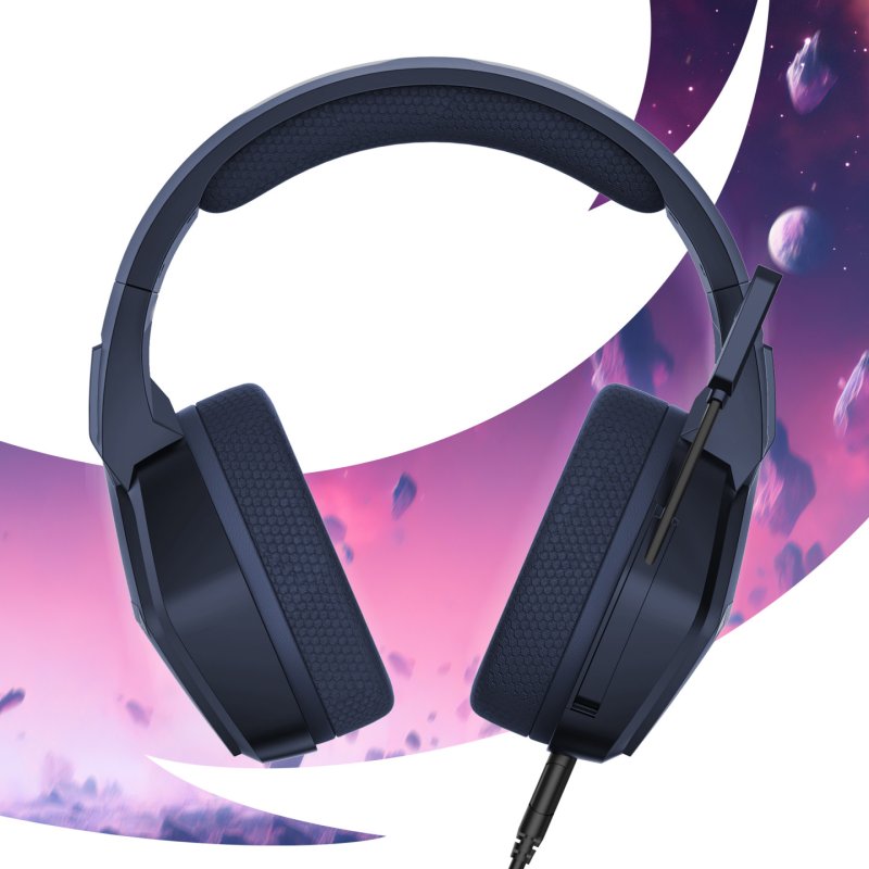 Oniverse Casque gaming Nebula - Dark Blue (Multiplateforme)