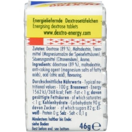 Dextro Energy Classic Cubes 46g Dextrose Tablets