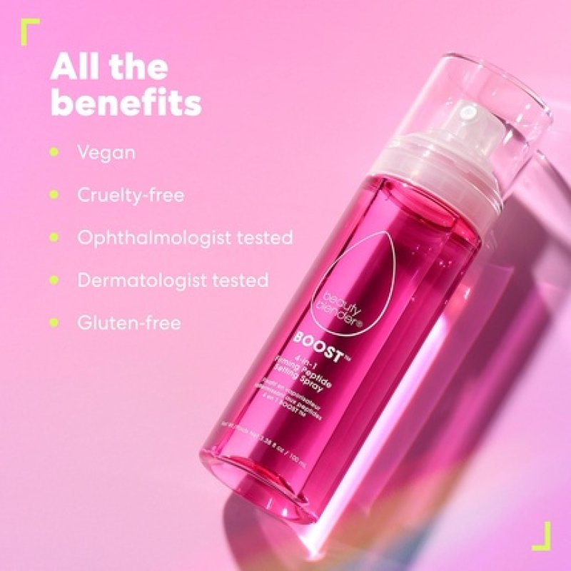 Beautyblender Boost 4in1 Firming Peptide Setting Spray