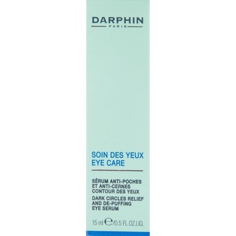 Dark Circles Relief and De-Puffing Eye Serum by Darphin for Unisex 0.5oz