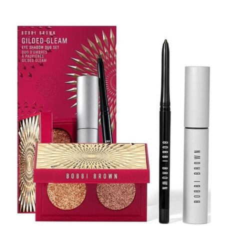 Bobbi Brown Gilded Gleam Eyeshadow Eyeliner Mascara Set