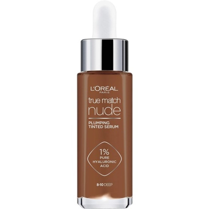 L'Oréal - True Match Nude Plumping Tinted Serum - Deep 8-10