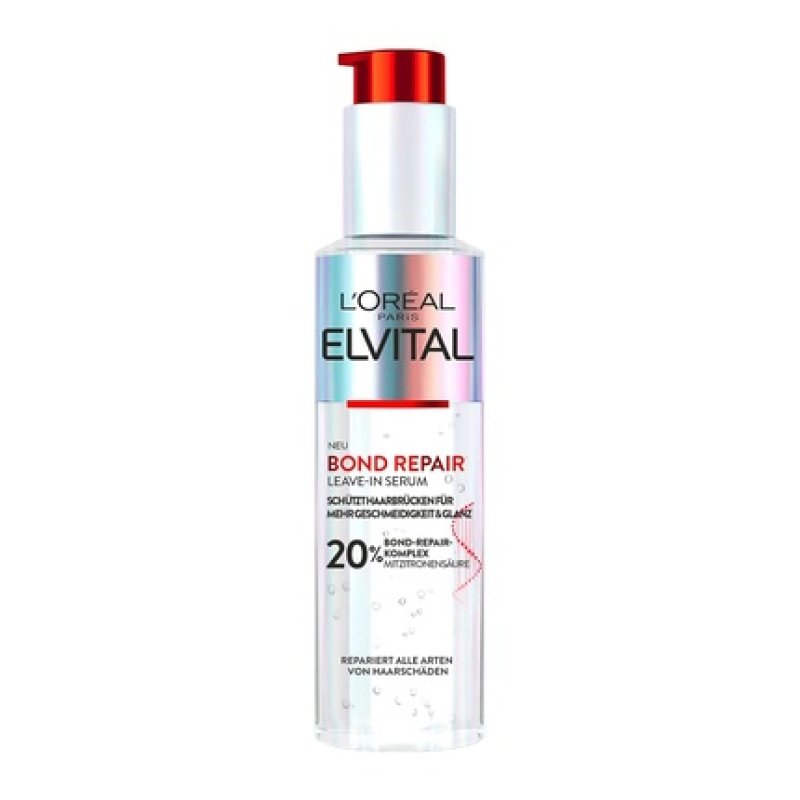 L'Oréal Paris Elvital Repair Leave-In Hair Serum with Bond Repair Complex and Citric Acid 150ml
