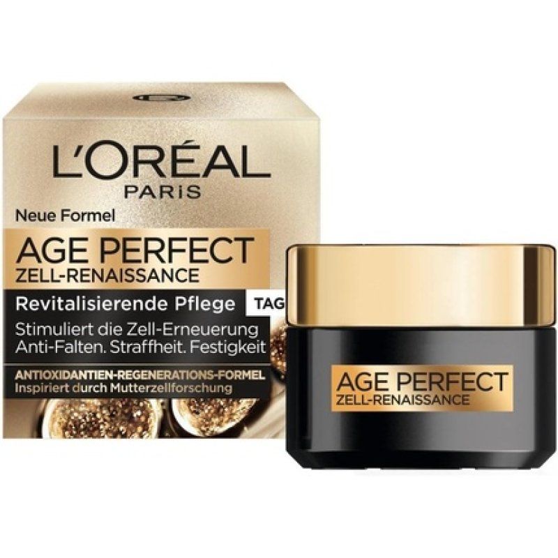 L'Oréal Paris Age Perfect Cell Renaissance Anti-Ageing Face Cream SPF 15 with Black Truffle and Black Tea 50ml