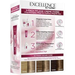 L'Oréal Paris Excellence Cream Permanent Hair Colour 7 Medium Blonde 268g