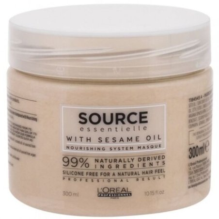 Nourishing Balm Jasmine Flower and Sesame Oil Source Essential 500ml by L'Oréal Professionnel