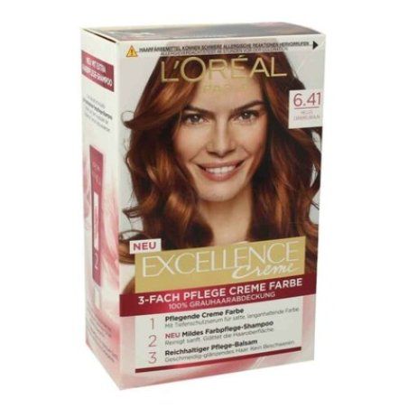 L'Oreal Excellence Creme 6.41 Light Caramel Brown