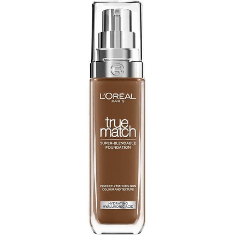 L'Oreal Paris True Match Liquid Foundation with Skincare Infused with Hyaluronic Acid