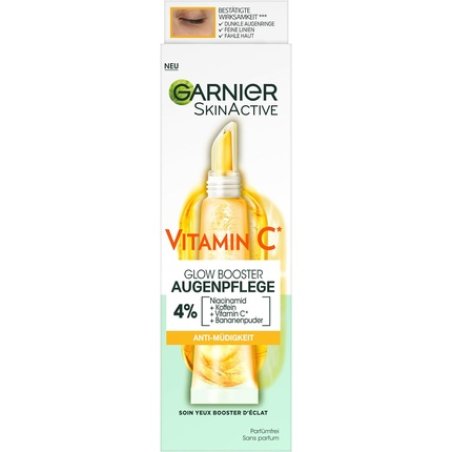 Garnier Vitamin C Anti-Fatigue Eye Cream for Radiant and Awakeful Eye Area 15ml