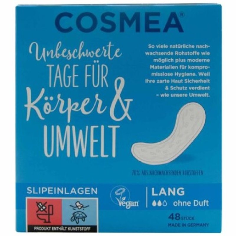 Cosmea Long Panties - Fragrance-Free and Vegan - Dermatest: Very Good