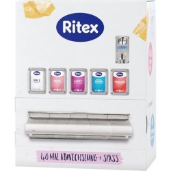 Ritex Condom Mix Assortment Exciting and Diverse 40 Pieces