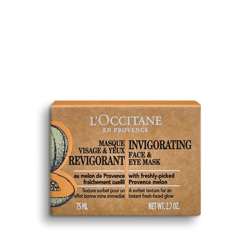 L'occitane Infusion Invigorating Face & Eye Mask 75ml