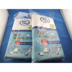 Jean Carol Washcloths Velvety Soft Delicate for Baby and Child 52 Pieces 20x25cm