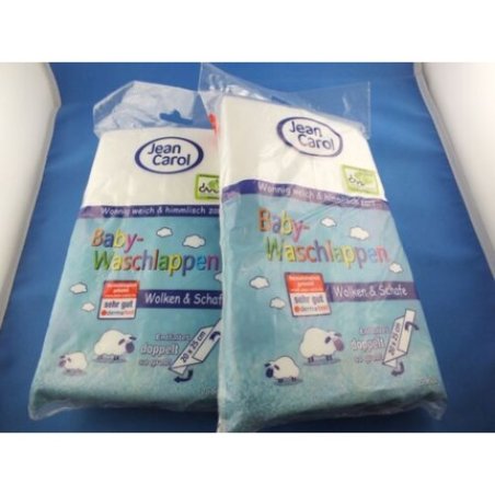 Jean Carol Washcloths Velvety Soft Delicate for Baby and Child 52 Pieces 20x25cm