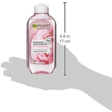 Garnier Soothing Facial Toner with Rose Water for Dry and Sensitive Skin 200ml