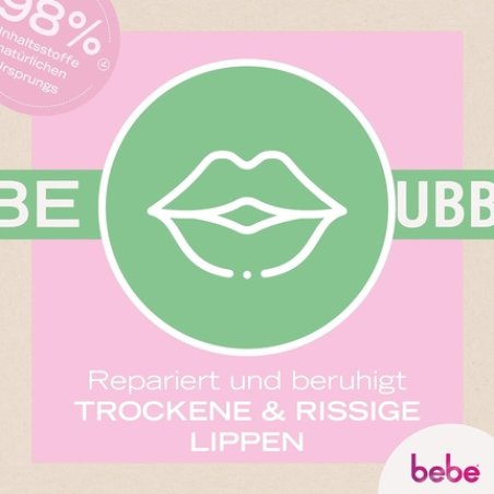 bebe 3-in-1 Repair Lip Balm with Glycerin, Avocado Oil and Almond Oil