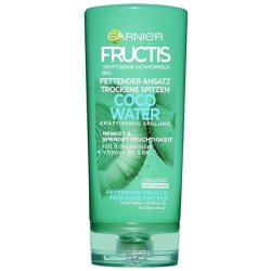 Garnier Fructis FATS Coco Water Strengthening Conditioner for Oily Roots and Dry Ends 200ml