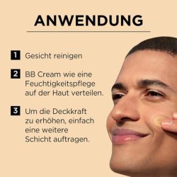 Garnier SkinActive BB Cream All-in-1 Day Cream with Hyaluronic Acid and Aloe Vera SPF 15 Classic Medium 50ml