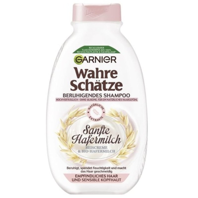 Garnier True Treasures Shampoo with Oat Milk 250ml