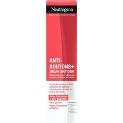 Neutrogena Anti-Pimples Daily Serum 30ml Skin Clarifying Face Serum with Cleansing Salicylic Acid and 10% AHA/PHA