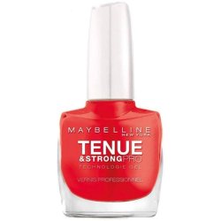 Gemey Maybelline Nail Polish Tenue and Strong Pro 493 Blood Orange
