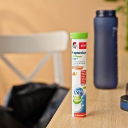 Doppelherz Magnesium Potassium SPORT - Magnesium and Potassium for Normal Muscle Function - Vegan - 15 Effervescent