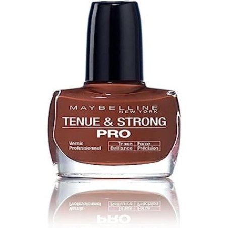 GEMEY MAYBELINE Nail Polish TENUE AND STRONG PRO 06 Deep Red