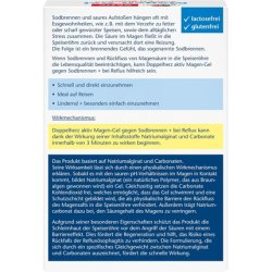 Doppelherz Stomach Gel Medicine for Heartburn, Acid Reflux Acid-related Stomach Issues 20 Sachets 20 Pieces