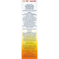 Doppelherz Glucosamine 700 Extra with Chondroitin - With Vitamin C for Normal Cartilage and Bone Function - 30 Tablets