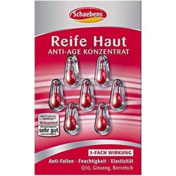 Schaebens Mature Skin Anti-Age Concentrate 3-Way Effect with Q10, Ginseng & Borage