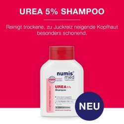 Numis Med Shampoo with 5% Urea Soothing Hair Shampoo for Extremely Dry, Itchy Scalp - Vegan Hair Care Without