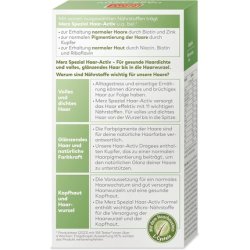 Merz Spezial Hair Activ Dragees Hair Vitamins for Healthy Full & Shiny Hair Dietary Supplement with Biotin Zinc &