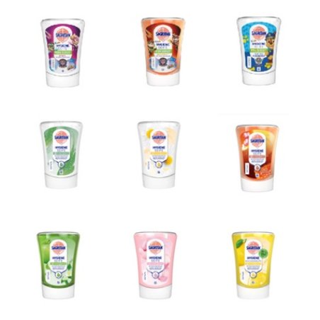 Sagrotan Hygiene Soap Cream Soap Liquid Soap 250ml Refill No Touch Dispenser