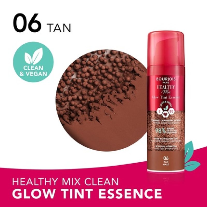 Bourjois Healthy Mix 006 Tan Luminous Tinted Fluid for Nude Skin