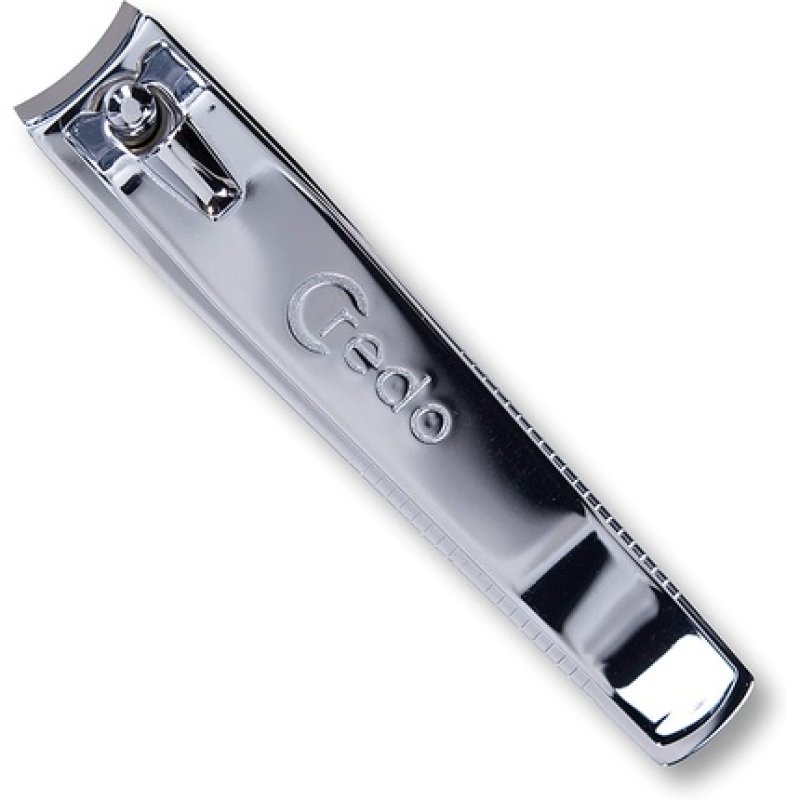 CREDO Nail Clipper 82mm Curved Cutting Edge Chrome