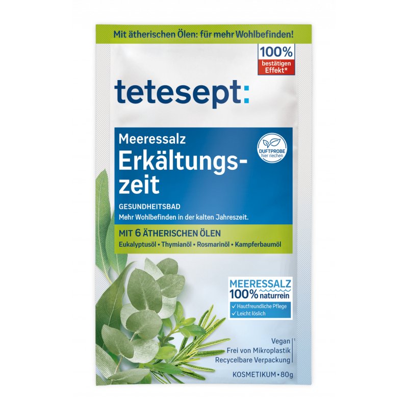 Tetesept 200000818 bath salt 80 g Solid