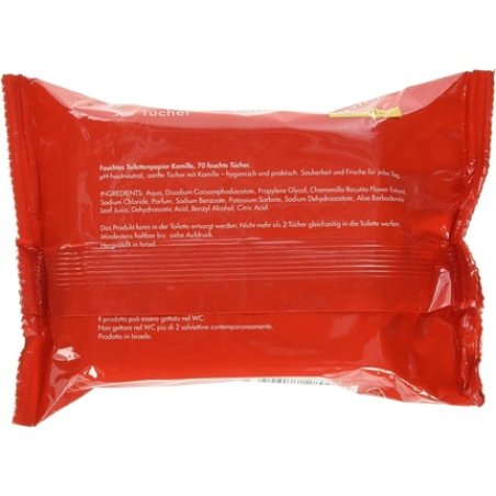 Jeden Tag Moist Toilet Paper Chamomile 70 Sheets