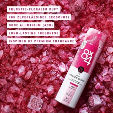 8X4 N°15 Frozen Berry Deodorant Spray 150ml
