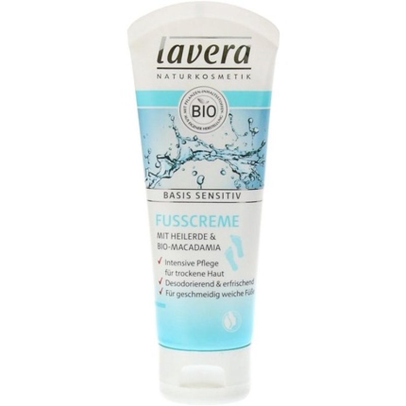 Lavera Basis Sensitiv Foot Cream 75ml