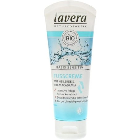 Lavera Basis Sensitiv Foot Cream 75ml