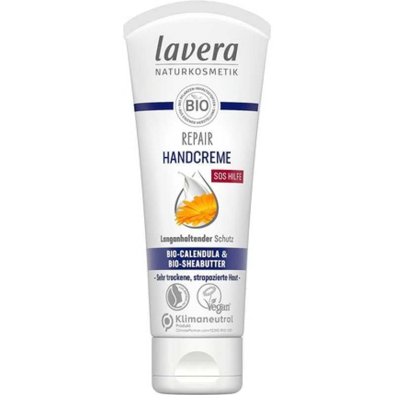 Lavera Repair Hand Cream Organic Calendula & Organic Shea Butter 75ml