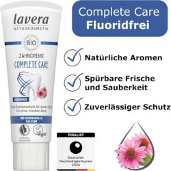 lavera Complete Care Fluoride-Free Toothpaste 75ml